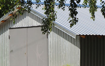 repairing Shelland metal garage roofing