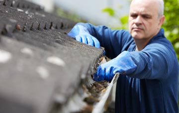 cleaning and inspecting Shelland roofs